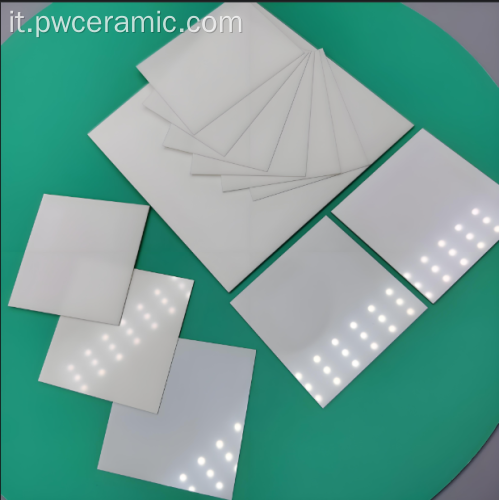 Substrato ceramico AlN lucidato su entrambi i lati a specchio